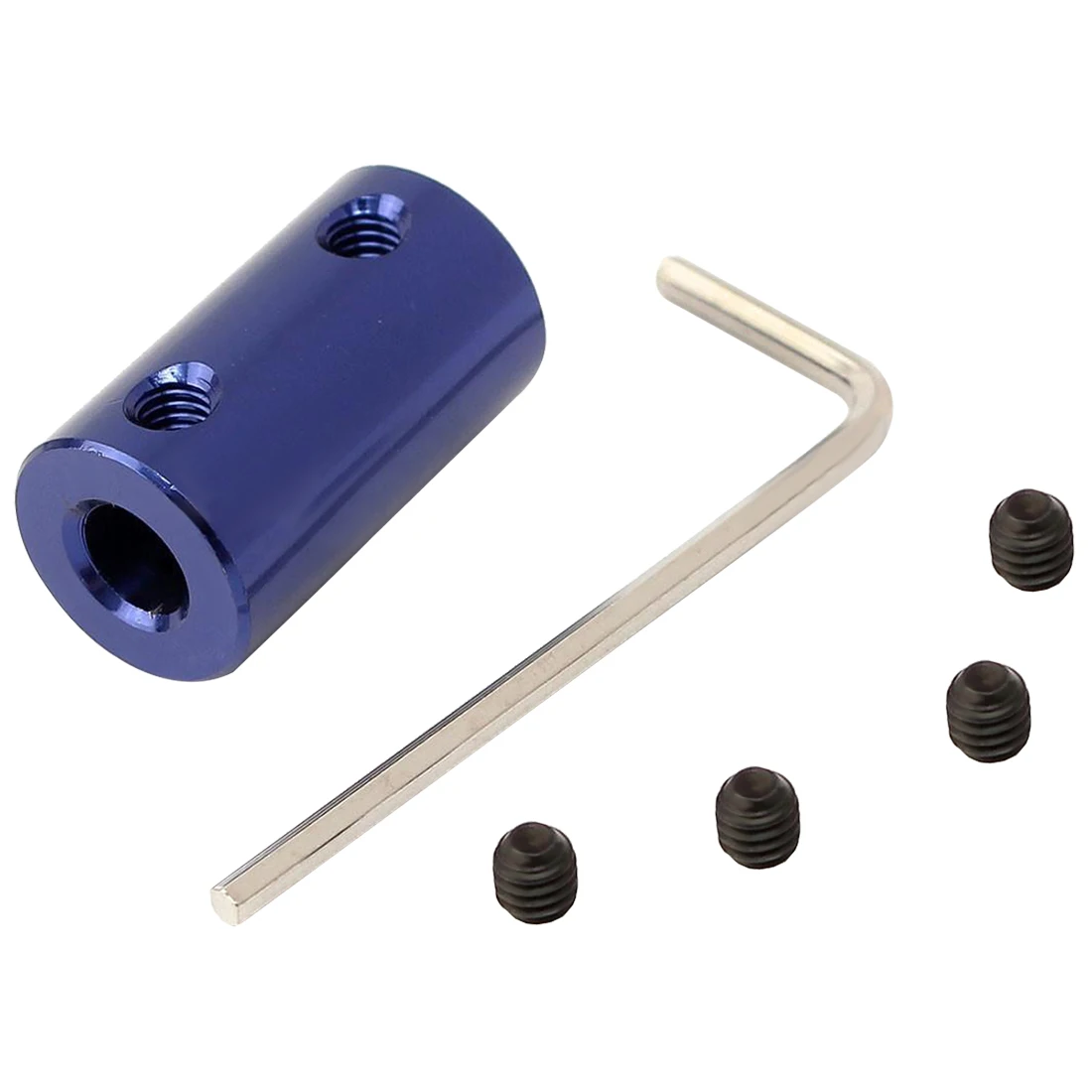 4 4mm Aluminum Flexible Shaft Coupling Rigid Coupler Motor Connectorin