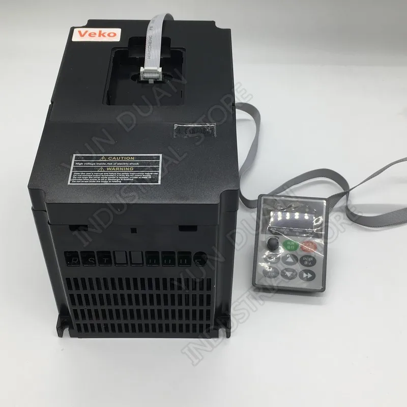 4KW 380V универсальный преобразователь частоты 9A 3 фазный вход векторный VFD выход PID CE