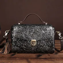 New Arrived Korean Style Handmade Brush Color Simple Women’s Shoulder Messenger Bags Vintgae Casual Top-Handle Bags LS-A8008