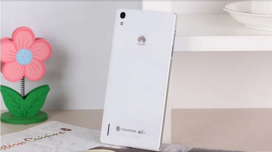 Несколько языков HuaWei Ascend P7 4G LTE сотовый телефон Kirin 910T четырехъядерный Android 4,4 5," FHD 1920X1080 2 Гб ram 16 Гб rom 13.0MP