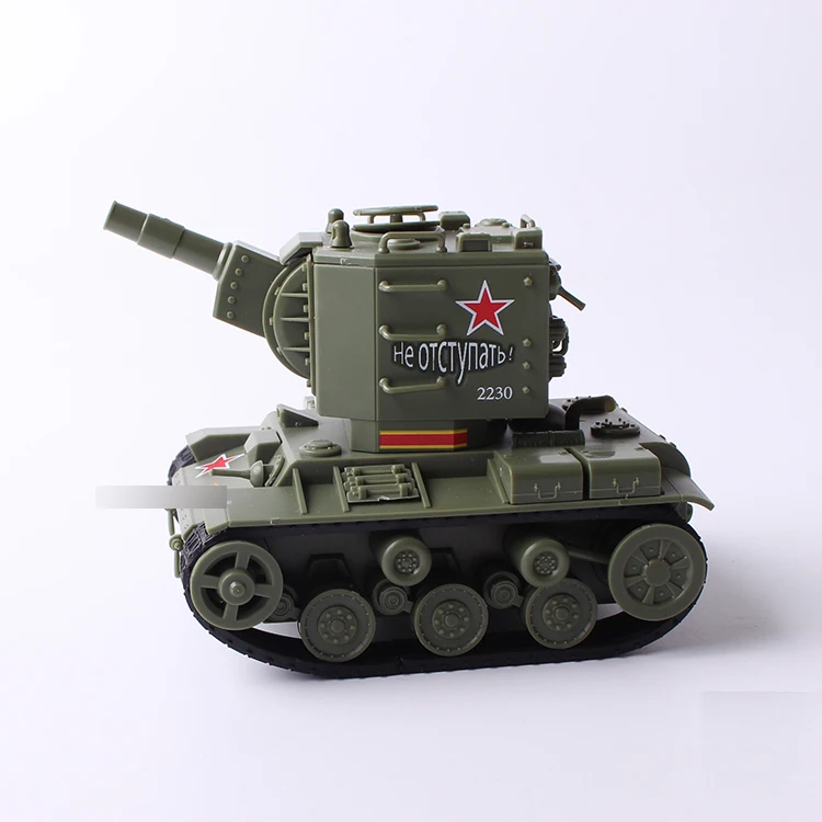 Советские kv 2 танки heavu модель WWT 004 герои мировой войны Мультяшные каваи мини КИТ