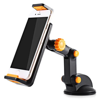 

2-in-1 360 Scalable Car Dashboard Sucker Mount Holder Stand For Smartphone Tablet PC Universal AdjustableTablet Stand Holder
