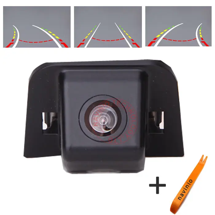 

CCD car track Camera For TOYOTA Prius Car Rear View Back Up Reversing Trajectory Directive Parking Autoradio waterproof  HD