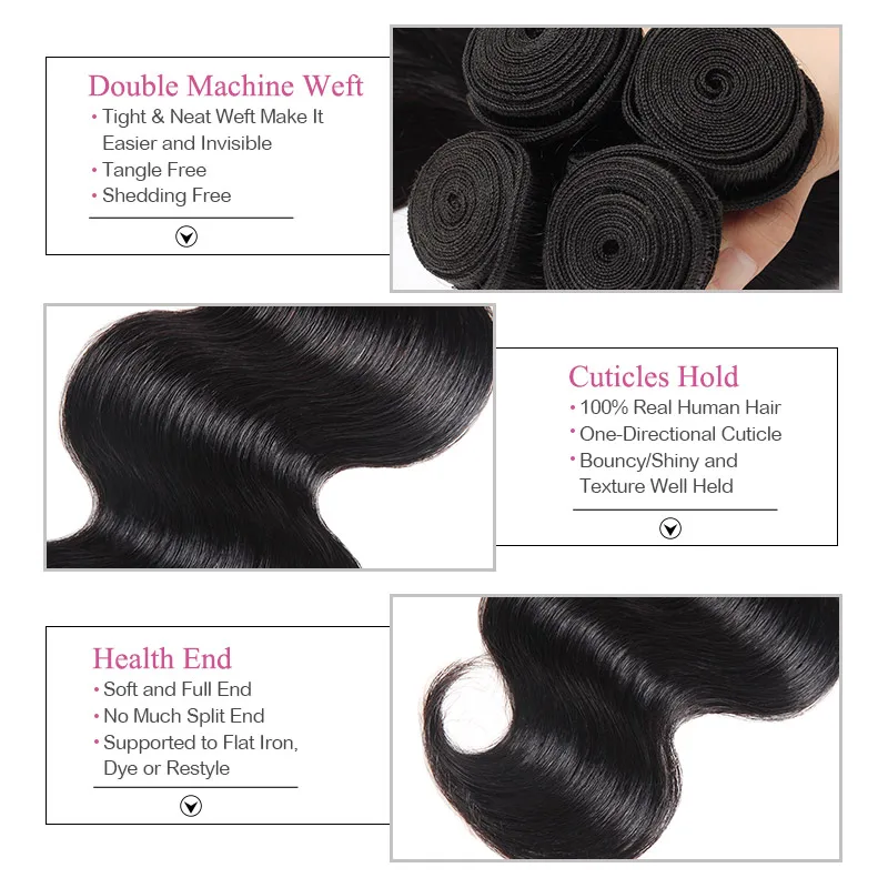 Brazilian Body Wave Hair Bundles 100% Human Hair Weave Bundles Natural Color Lolly 8-28 Inch 1/3/4pcs Non Remy Human Hair Weave Brazilian Body Wave Hair Bundles 100% Human Hair Weave Bundles Natural Color Lolly 8-28 Inch 1/3/4pcs Non Remy Human Hair Weave