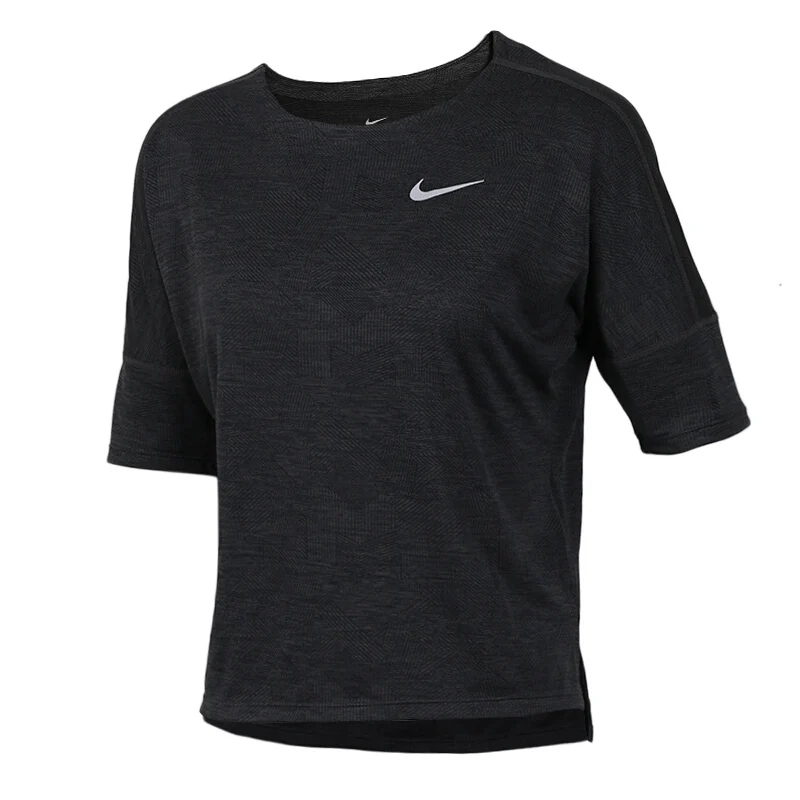 Новое поступление NIKE DRY призер TOP SS Для женщин футболки с коротким рукавом спортивная - Цвет: 890094011