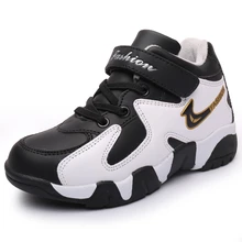 Осень зима стиль детская Баскетбольная обувь Детские кроссовки для мальчиков уличная спортивная обувь женские кроссовки с бархатной подкладкой