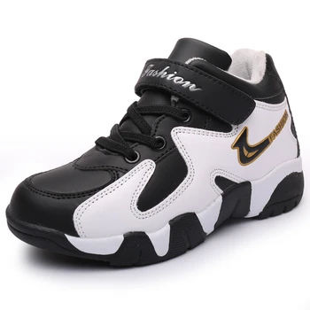 

2018 Autumn Winter New Style Children's Basketball Shoes Kids Sneakers Boy Outdoor Sport Shoes Girls Trainers with Velvet Lining