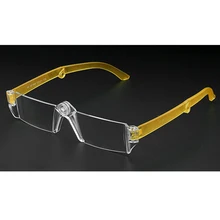 Унисекс Мини Складной модные очки для чтения Портативный Сверхлегкий Удобные Для мужчин Для женщин очки лупа Складная очки L2