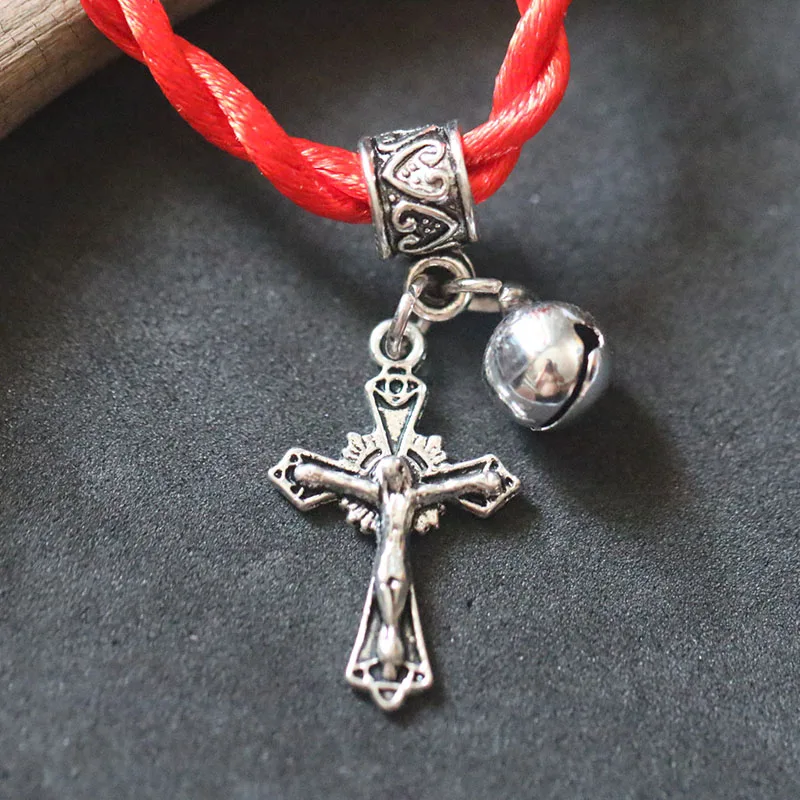 

Lucky Red Rope Anklet Bracelets For Women Gift 2019 Cheap Price Sales Multiple Styles Bracelet&Bangle Cross Charms Religious gif