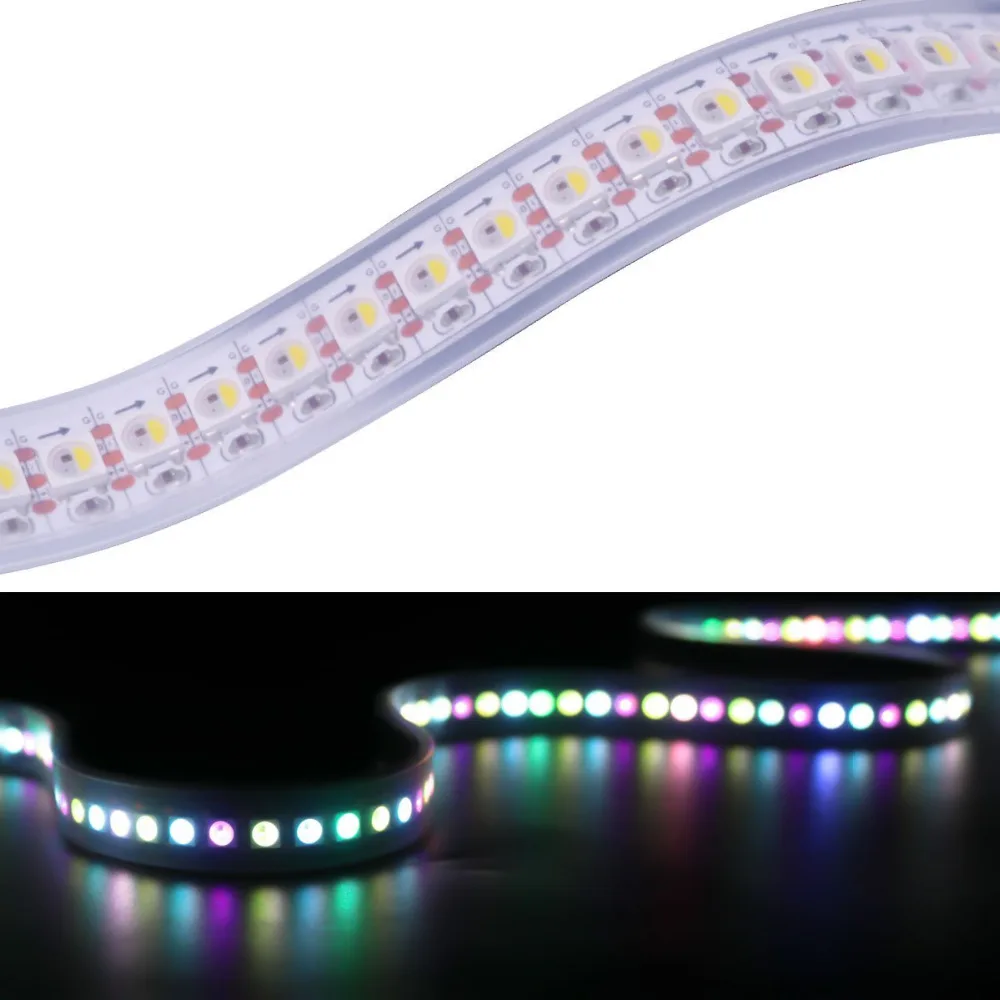 DC5V SK6812 RGBW гибкая светодиодная лента RGBCW RGB + Теплый Холодный белый (аналогичный