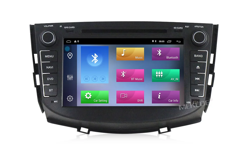 Perfect MEKEDE HD 2DIN Android 9.1 2+32G Car DVD for LIFAN X60 2011-2015 Years 3G/4G GPS radio video Multimedia player Capacitive Screen 15