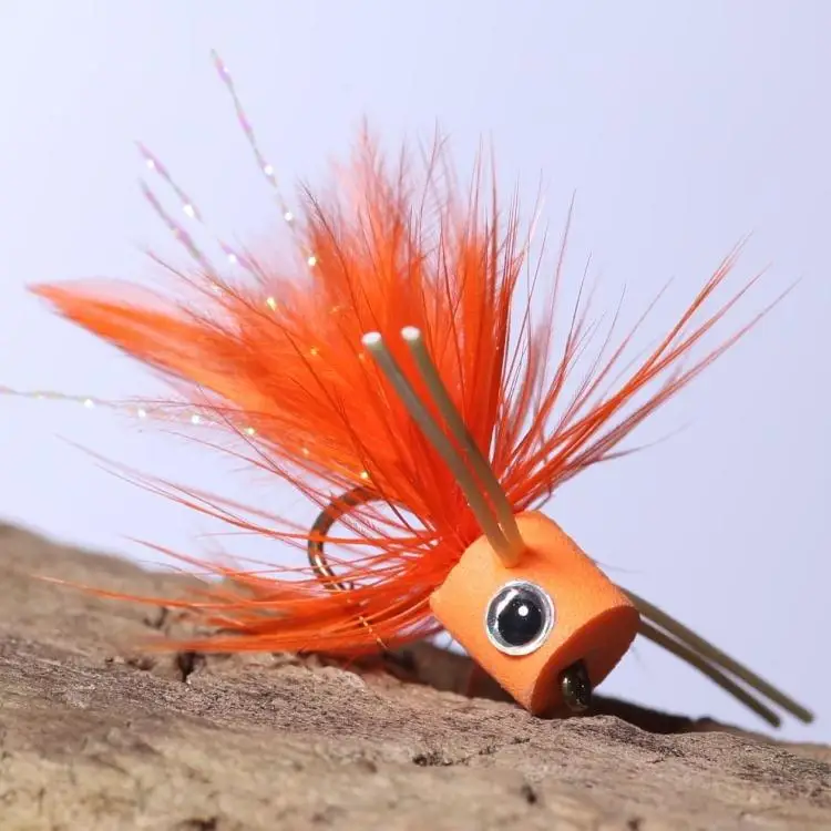 FREEE SHIPPING MAXWAY NEW ARRIVAL A DOZEN 12PCS 3 colorful popper fly