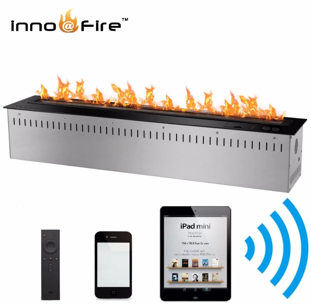 

Inno-living 72 inch 1.8 M smart control bio ethanol fireplace burner