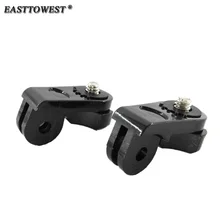 Go Pro Accessories 2 Pieces New Bridge Adapter Convert GoPro Mounts for Common Camera With 1/4 inch connector Holes