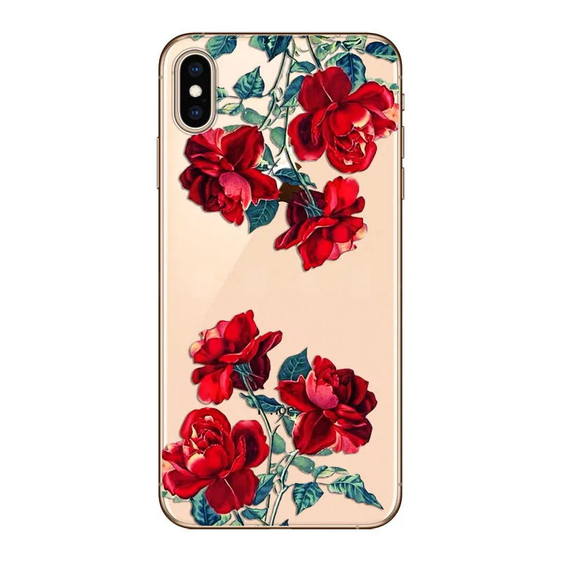 Чехол для iphone xr чехол телефона с принтом XS Max XR X мягкие чехлы цветная капа xs max x
