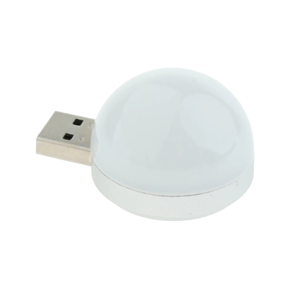 2 Pack USB LED Rounded Night Lamp for Bedroom Table Tent Reading