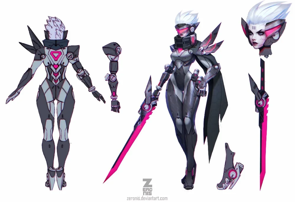 

3D Printed Project Fiora Cosplay Costume LOL Game Fiora Laurent The Grand Duelist Undersuit Custom Zentai Catsuit, Only Bodysuit