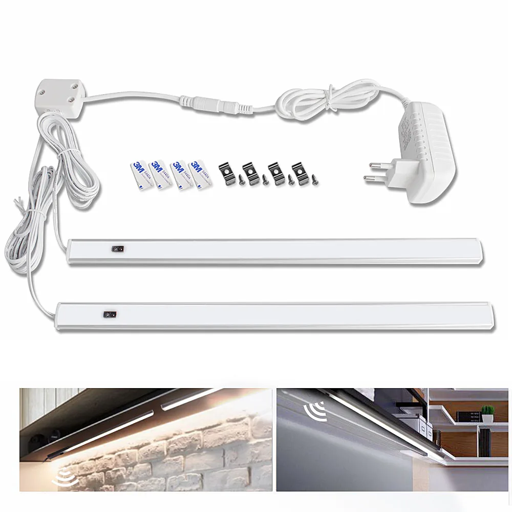 

Motion Sensor Light Hand Scan Sweep Night Lamp For Kids Children Cabinet Wardrobe Rooms Lighting lamparas Kitchen LEDs Lamps 12V