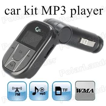 

hot sale wireless FM transmitter modulator remote control for TF card U disk car kit MP3 player USB charger for mobile phones