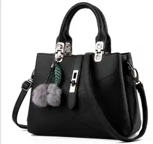 2016 European&American style Versatile women handbags fashion concise ladies solid crossbody bags totes single bags