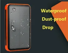 Dual USB mobile phone solar cell 30000 mAh waterproof power source external solar panels common