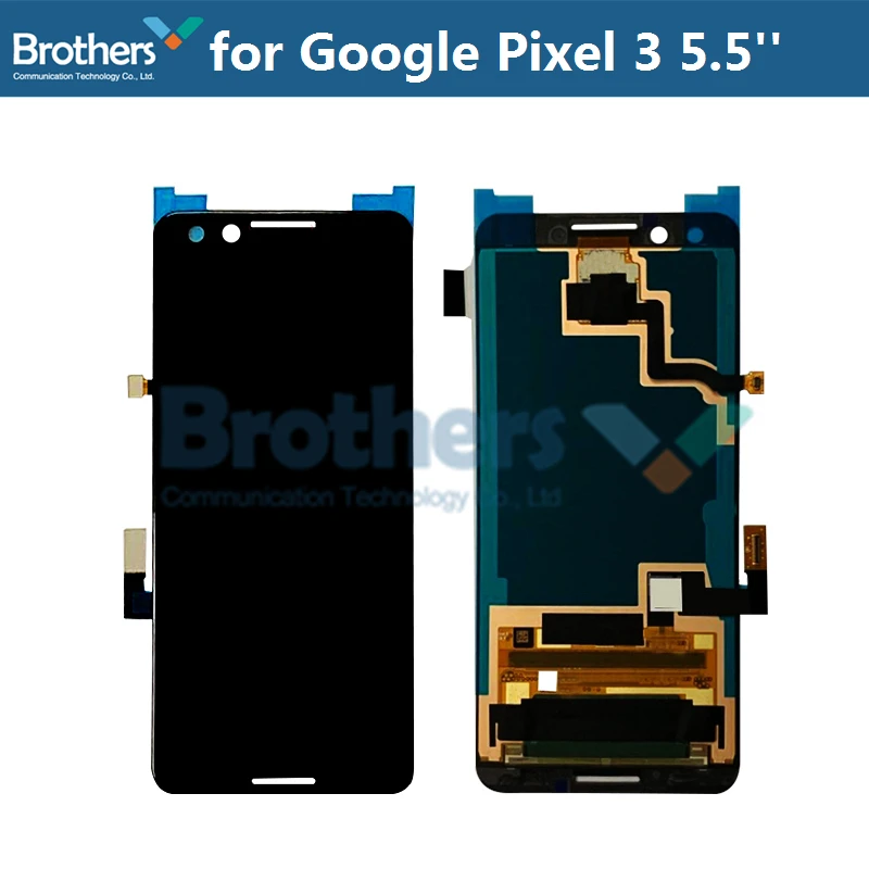 P-OLED ЖК-дисплей для Google Pixel 3 3XL ЖК-экран с сенсорным экраном дигитайзер для Google Pixel 3 XL ЖК-сборка протестирована работа