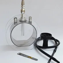 Акриловый кальян набор с силиконовый кальян чаша металлический уголь щипцы Chicha Narguile водопровод Cachimba Sheesha Водопровод