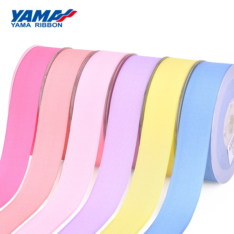 Края из полиэстера YAMA гранулированная лента 9 16 19 25 38 мм и 3/8 5/8 3/4 1 1/2 дюйма 100 ярдов