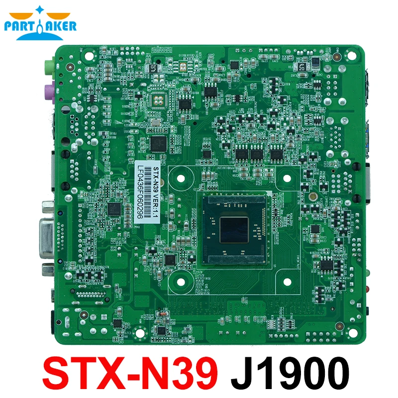 Bay trail nano itx материнская плата Intel J1900 Мини ПК 1 ethernet порт 120 мм* 120 мм материнская плата STX-N39