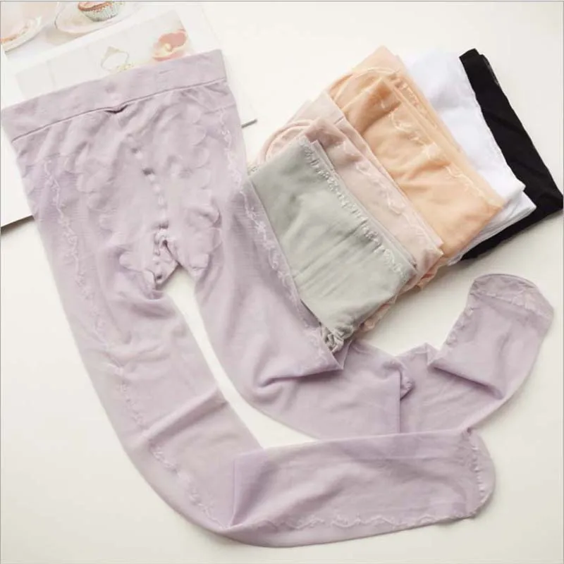 

Spring Summer Tights For Girls Ballet Thin Silk Pantyhose Kids Dance Stocking Child Girls Tights drop shipping