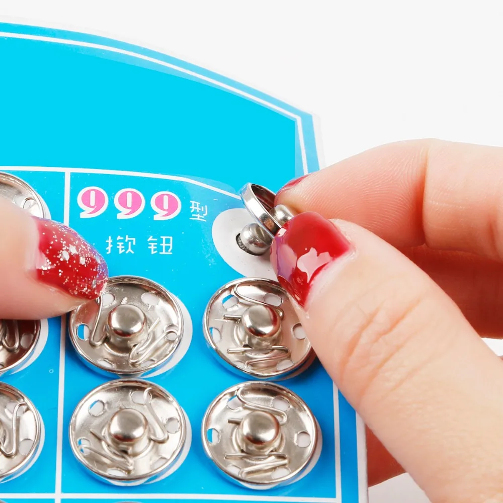 

Snap Button Fasteners Press Button Stud Plating Round Sewing Accessory 8mm/10mm/12mm/14mm/16mm/18mm/20mm