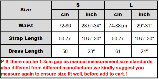 size chart AAA