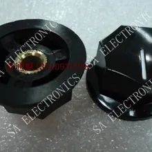 [BELLA] специальная бакелитовая ручка потенциометра колпачок K13-2 боковой запирающий винт 27*17мм-100 шт/партия