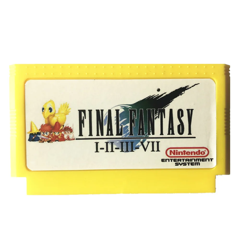 

（SAVE）Final Fantasy Remix 11 in 1/Final Fantasy English(1237)/Japnese(123)Chinese（7）/Spanish(123) For 60 pins games player