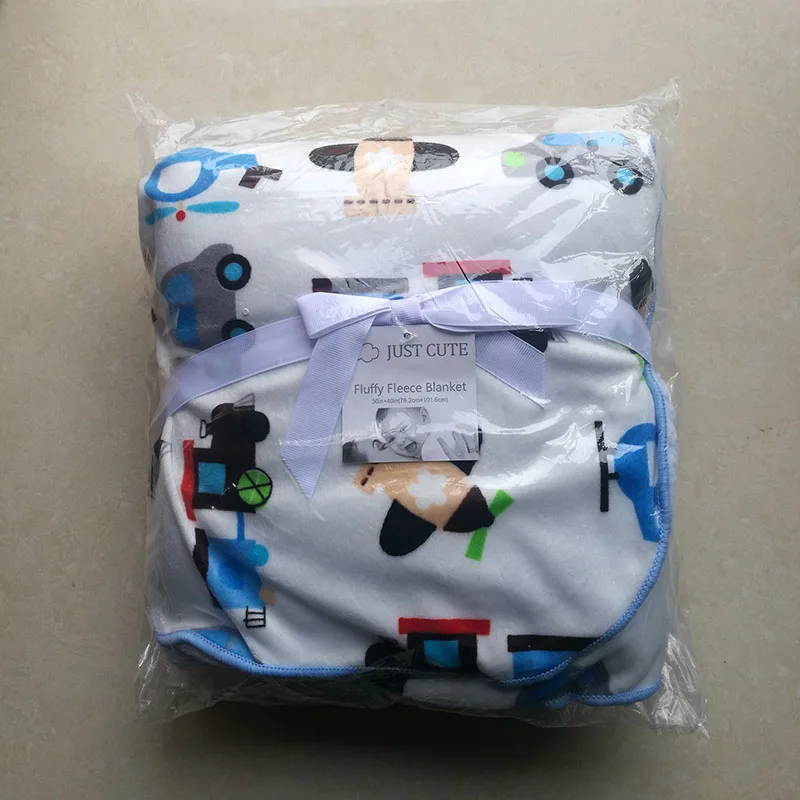 Флисовое Двухслойное одеяло для детской коляски|baby blanket|stroller wrapinfant swaddle |