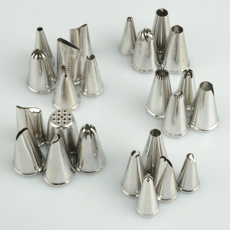 Aliexpress.com : Buy 24PCS/Lot Cake Decorating Tool of Lcing Piping Nozzles Tips Pastry Cake ...