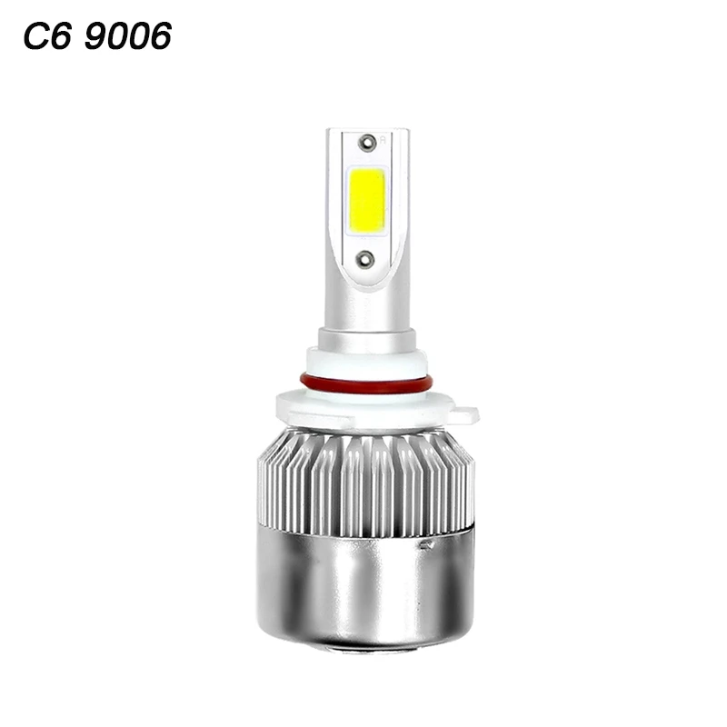VicTsing 1pc C6 LED Car Headlights H1 H4 H7 H8H9H11 H109005HB3 9004HB1 9008 9007 H27 HB4 LED Headlight Light Bulb 36W 6000K (11)