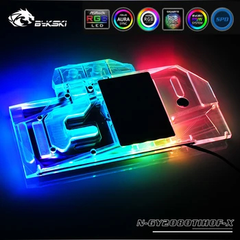 

Bykski N-GY2080TIHOF-X Full Coverage GPU Water Block For VGA Galax RTX GeForce 2080TI HOF OC lab Graphics Card Heat sink