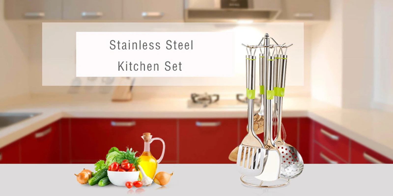 Кухонная стальная ложка с антипригарным покрытием, лопатка, половник, венчики для яиц, посуда, набор посуды, кухонные принадлежности для инструментов