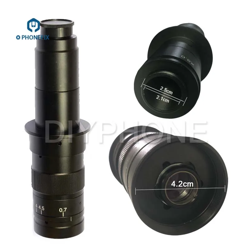 1.0X 0.5X 0.35X микроскоп камера C-mount стеклянный объектив адаптер для промышленности