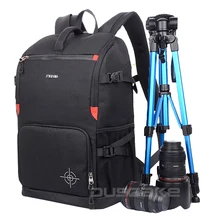 DSLR Камера фото рюкзак подкладка делитель Вставить с 15 “ноутбук Пакет Дорожная сумка для Canon 5D 7D 600D Nikon D7200 Sony a6000 38