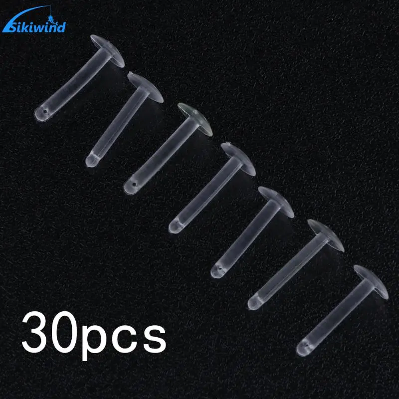 

30Pcs Carp Fishing Terminal Boilie Bait Insert Hair Rig Quick Change Stops Fishing Lures Accessories Promotion Fishing Tools