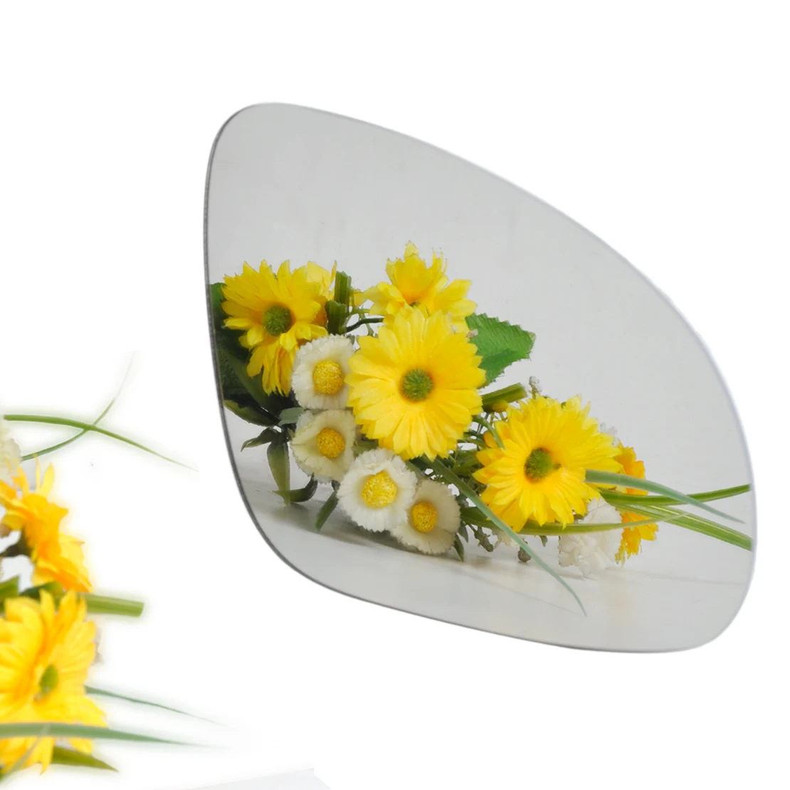 beler Car Right Side Wing Mirror Glass Heat W/ Holder for Volkswagen VW Golf GTI Jetta MK5 EOS R32 Rabbit Passat B6