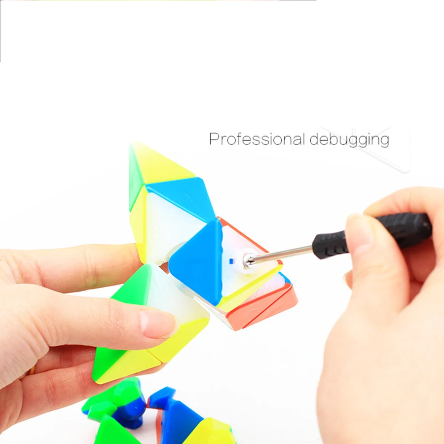 Головоломка "Пирамида Рубика" Tetrahedron Magic Cube 3x3 Красочные обучения головоломка с быстрым кубом игрушка для детей подарок Cubo Magico без Стикеры