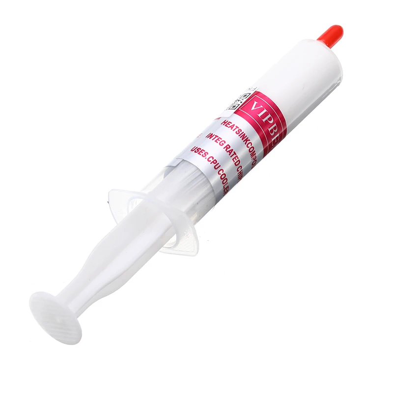 

New 30g Syringe Tube Compound Heatsink Thermal Paste Silicone Grease Tube Radiator Cooler Cooling For Computer PC CPU