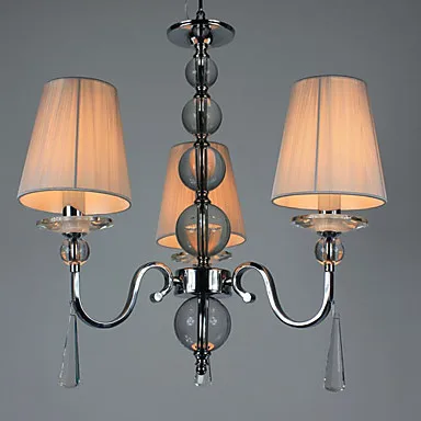 

110V-220V Modern LED Crystal Chandelier With 3 Lights Chandeliers,Lustre De Sala,Lustres De cristal Free Shipping
