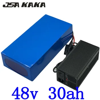 شراء48 V 1000 W 1500 W 2000 W البطارية 48 V دراجة كهربائية بطارية 48 V 30AH بطارية سكوتر كهربائي 48 V 30ah ليثيوم حزمة + 5A شاحن