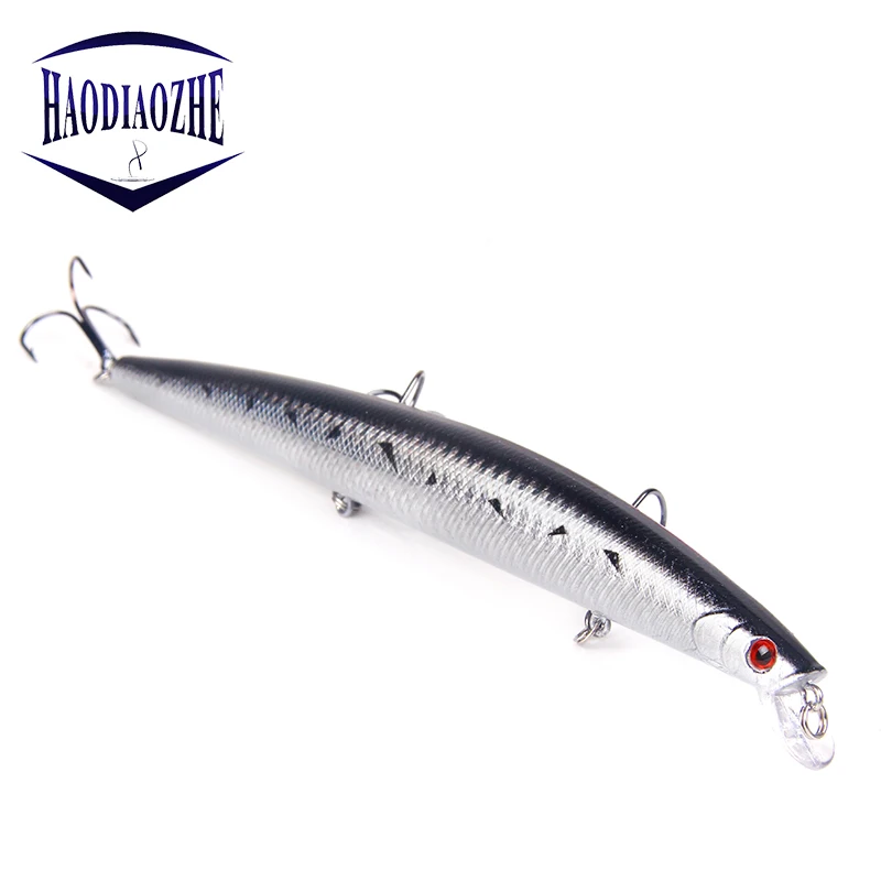 

New Minnow Fishing Lure 18cm 26.5g 3D Eyes Hard Wobblers Big Jerkbait CrankBait Artificial Trout Pike Carp Fishing Accessories
