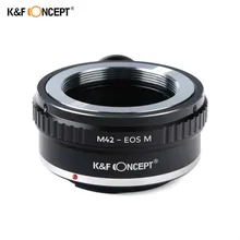 K&F Concept Крепление Объектива Адаптер для M42 42 ММ Винтами Объектива для Canon EOS M Камеры Адаптер Гора с Гнездо крепление