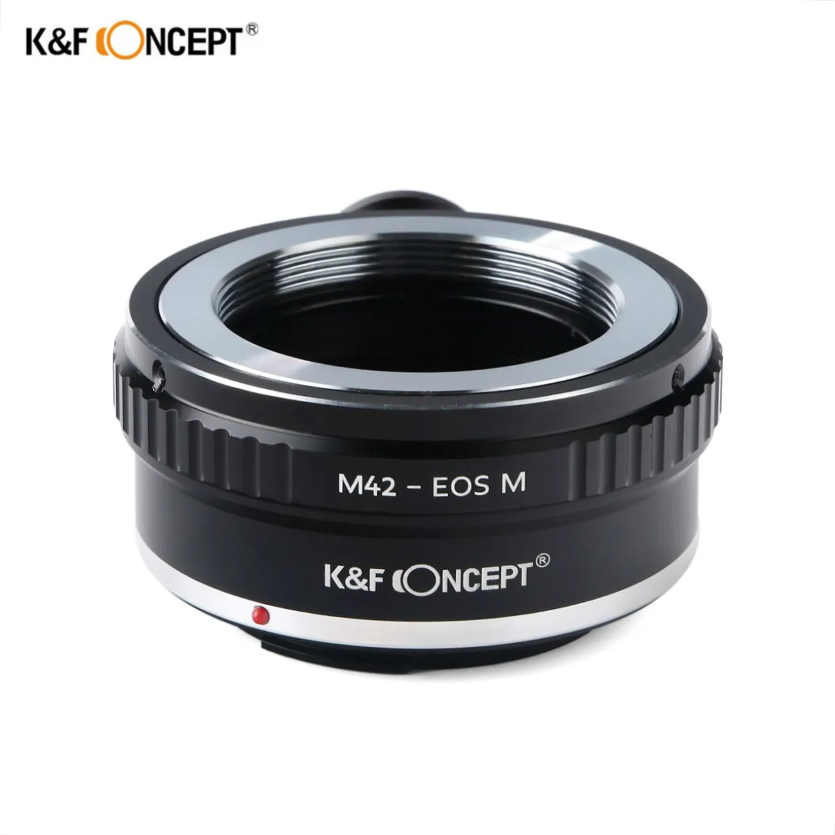 

K&F Concept Lens Adapter Ring for M42 42MM Screw Mount Lens to Canon EOS M Camera with Tripod